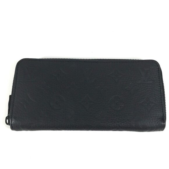 LOUIS VUITTON M11721 Taurillon ClemenceMonogram Zippy Wallet Horizontal Wallet - Picture 1 of 14